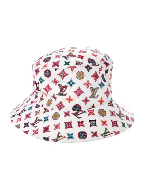 louis vuitton bucket hat colorful|louis vuitton monogram bucket hat.